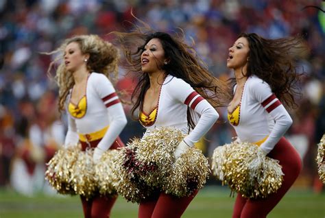 nfl cheerleaders topless|Redskins cheerleaders detail uncomfortable topless photoshoot